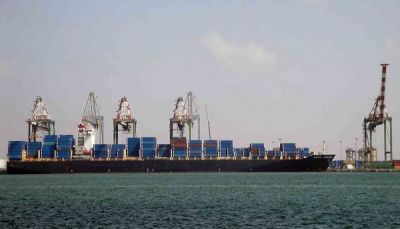 ميناء عدن استقبل العام الماضي 330 ألف حاوية لأول مرة منذ 7 سنوات