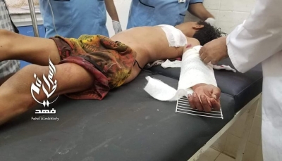 إصابة طفل برصاص قناصة مليشيات الحوثي شرقي تعز