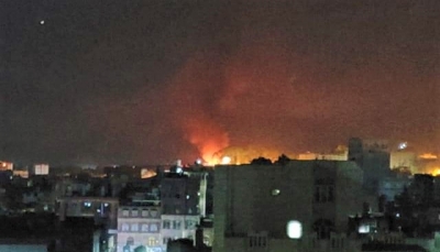 مقاتلات التحالف تشن قصفًا عنيفًا على مواقع حوثية بـ"صنعاء"