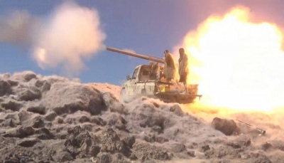 قوات الجيش تسقط طائرة مسيرة وتدمر تعزيزات للحوثين غربي مأرب