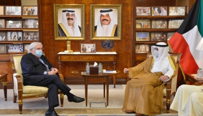 غريفيث في الكويت.. "الصباح" يشدد على أهمية تنفيذ المبادرة السعودية للسلام في اليمن