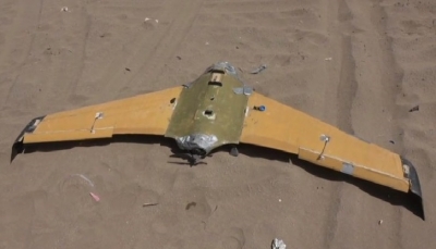 القوات الحكومية تُسقط طائرة مسيرة للحوثيين جنوبي الحديدة